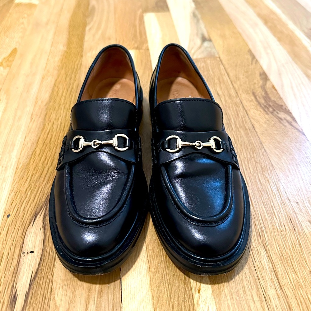 Madewell the Vernon Bit Hardware Loafer in Leather